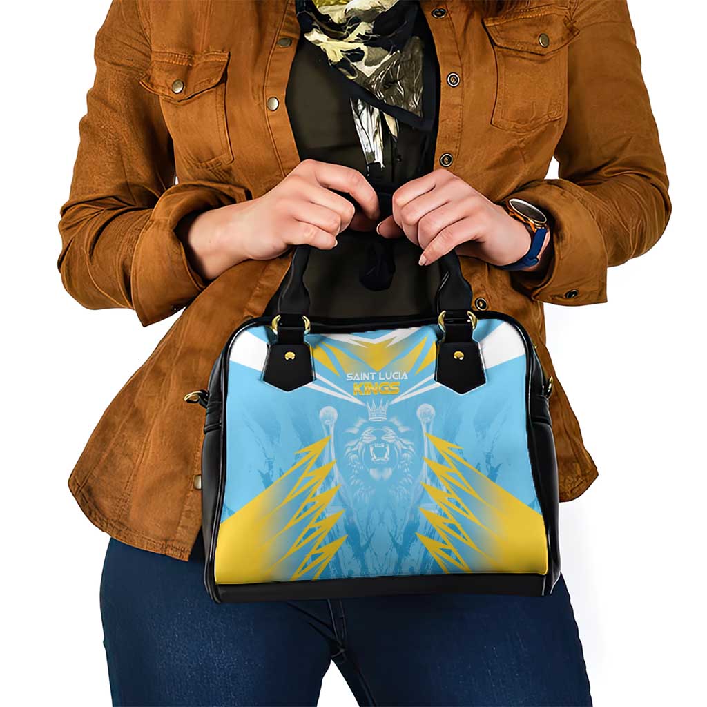 Kings Saint Lucia Cricket Shoulder Handbag Rise To Victory LT05