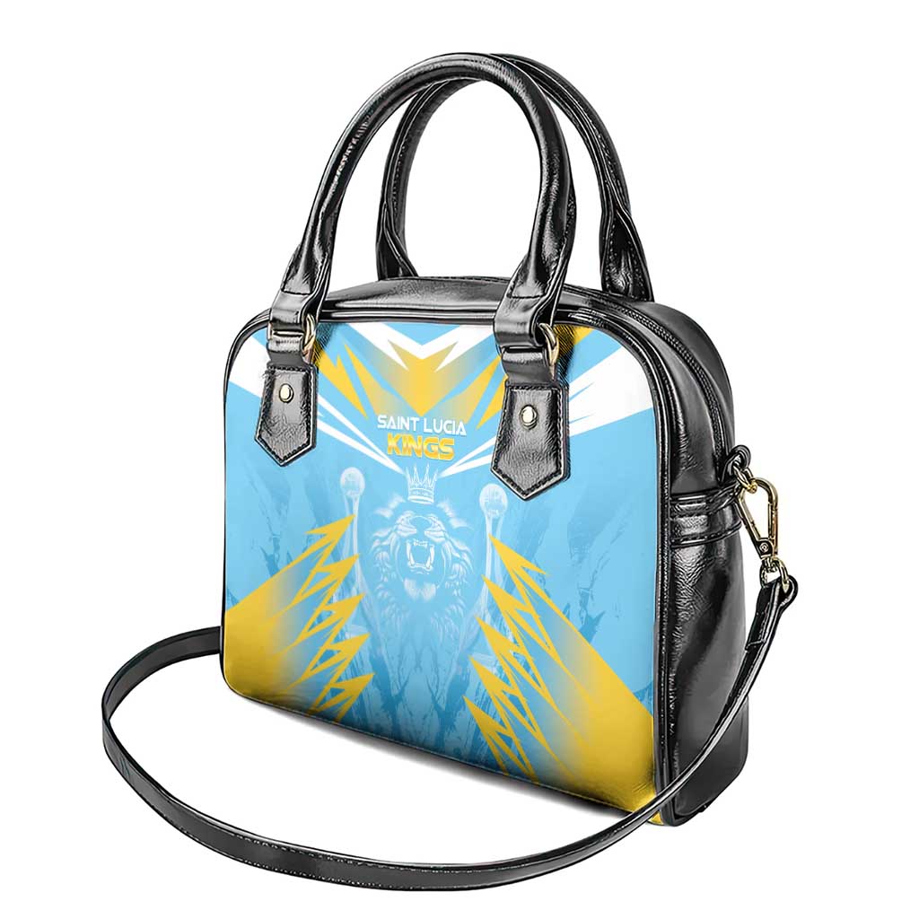 Kings Saint Lucia Cricket Shoulder Handbag Rise To Victory LT05