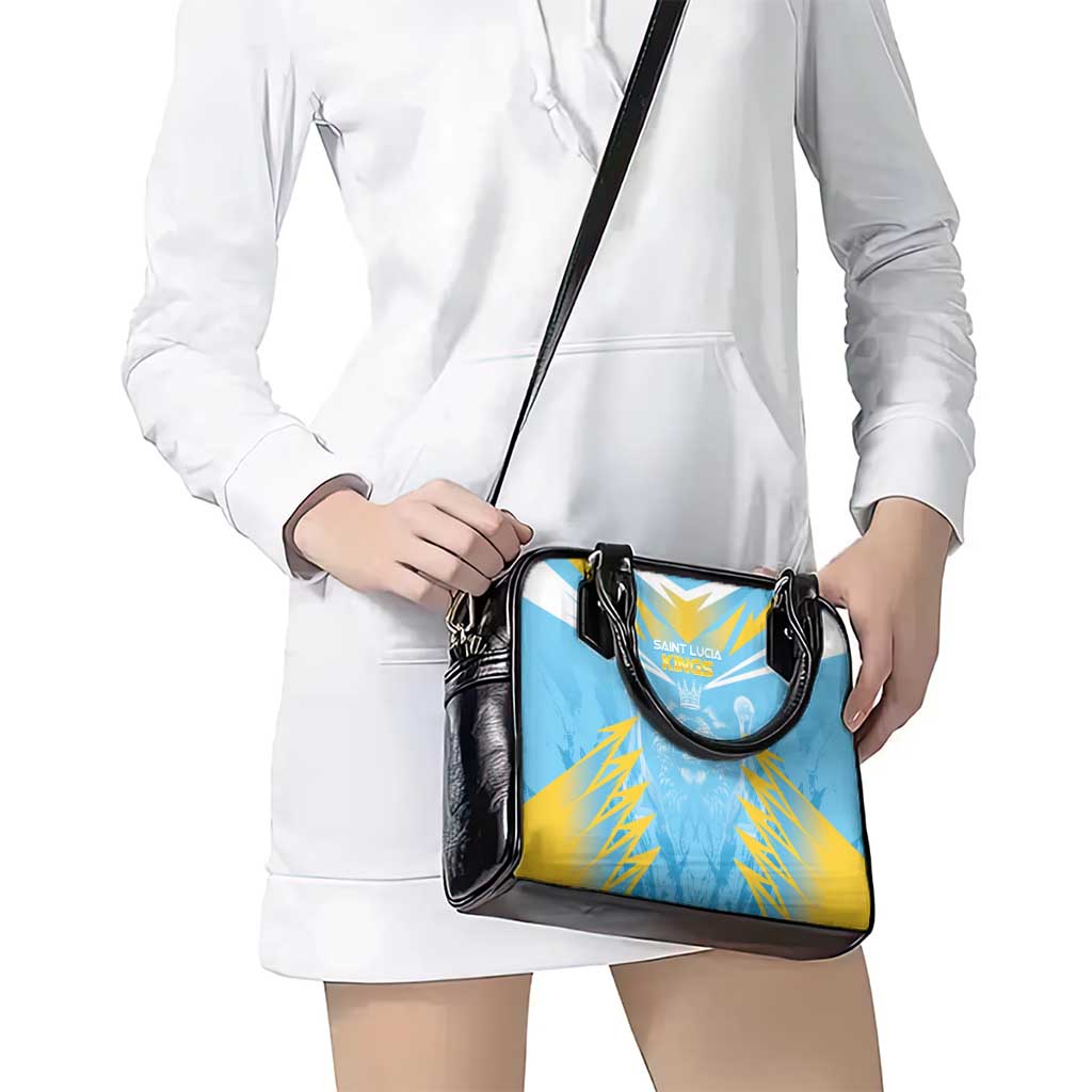 Kings Saint Lucia Cricket Shoulder Handbag Rise To Victory LT05