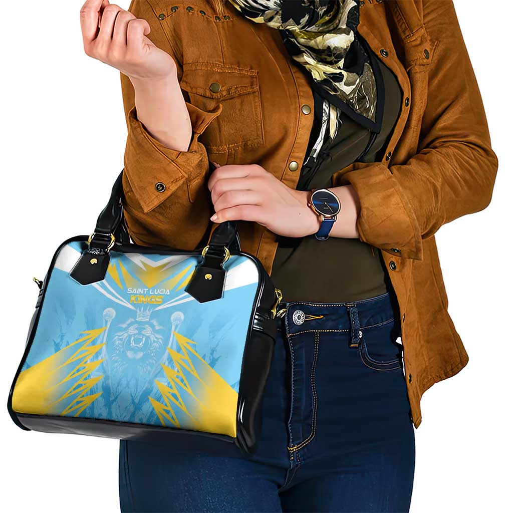 Kings Saint Lucia Cricket Shoulder Handbag Rise To Victory LT05