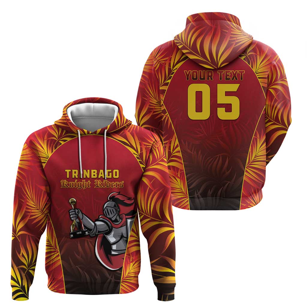 Custom Trinbago Cricket Knight Riders Hoodie Go Champs LT05