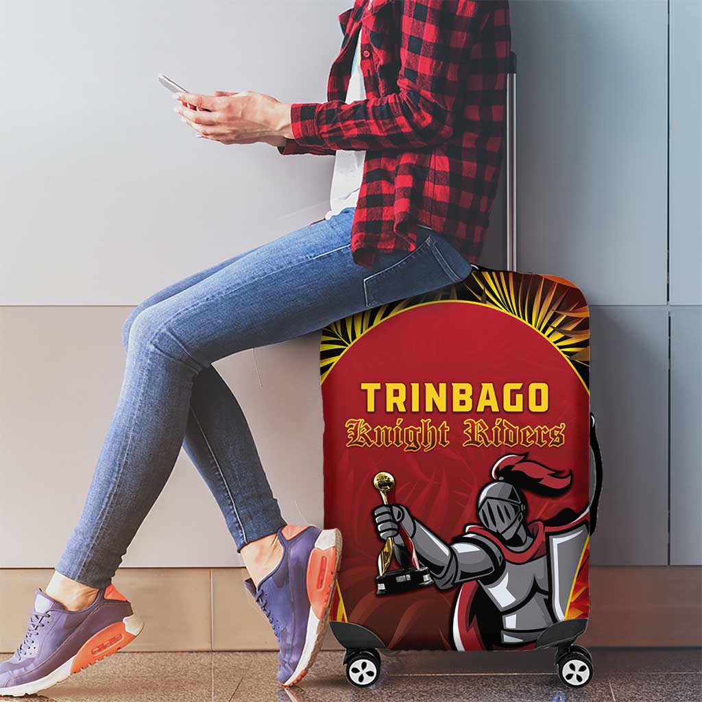 Trinbago Cricket Knight Riders Luggage Cover Go Champs LT05