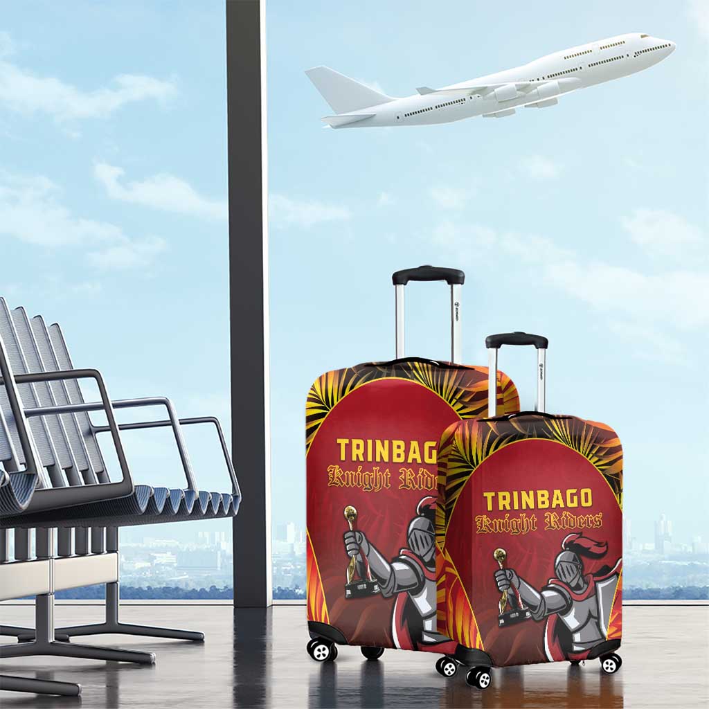 Trinbago Cricket Knight Riders Luggage Cover Go Champs LT05