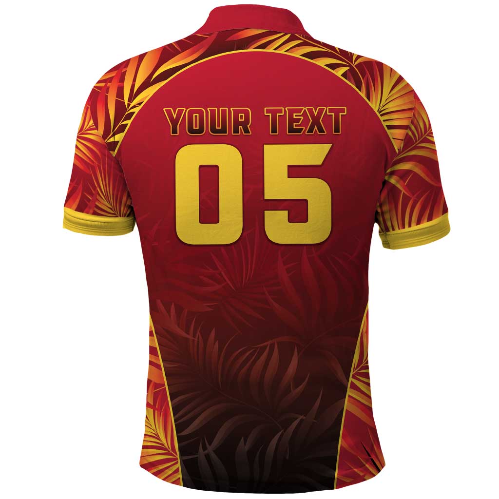 Custom Trinbago Cricket Knight Riders Polo Shirt Go Champs LT05