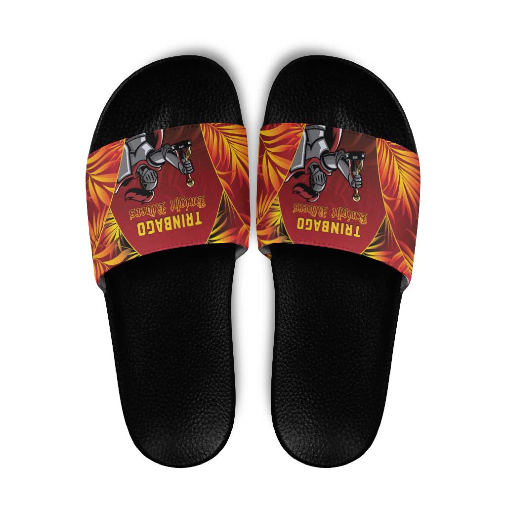 Trinbago Cricket Knight Riders Slide Sandals Go Champs LT05