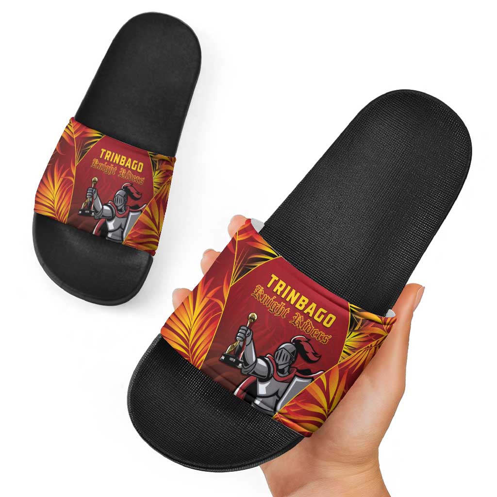 Trinbago Cricket Knight Riders Slide Sandals Go Champs LT05