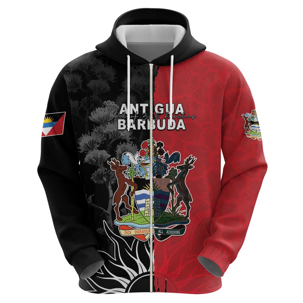 Personalized Antigua and Barbuda Hoodie Land Of 365 Beaches LT05
