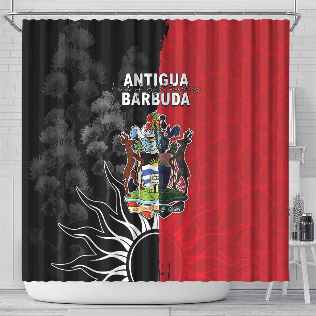 Antigua and Barbuda Shower Curtain Land Of 365 Beaches LT05