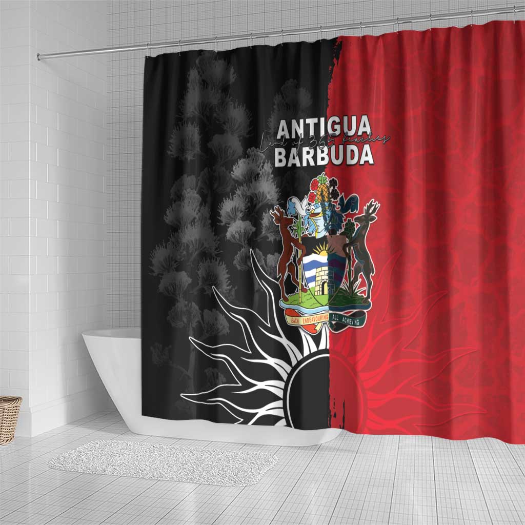 Antigua and Barbuda Shower Curtain Land Of 365 Beaches LT05