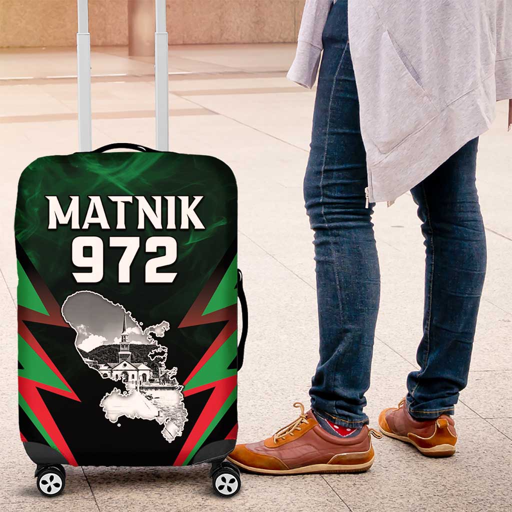Martinique 972 Luggage Cover Matnik Map LT05