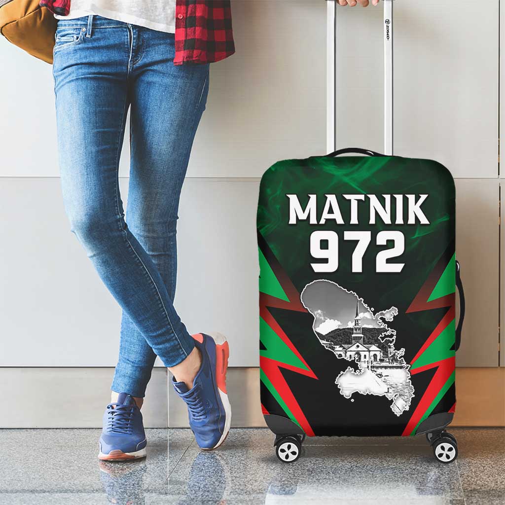 Martinique 972 Luggage Cover Matnik Map LT05