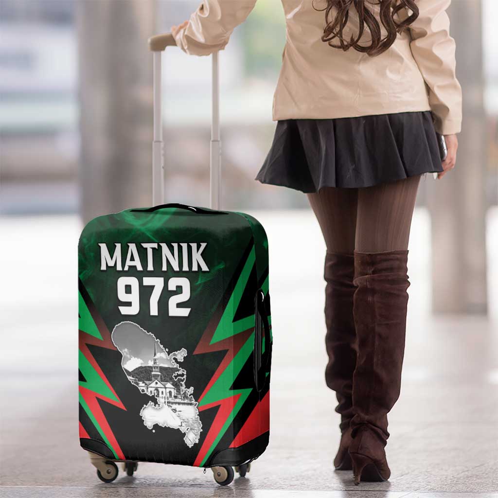 Martinique 972 Luggage Cover Matnik Map LT05
