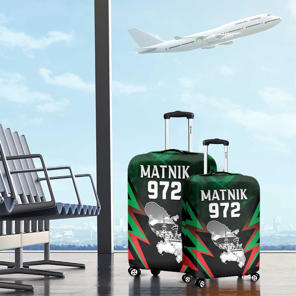 Martinique 972 Luggage Cover Matnik Map LT05