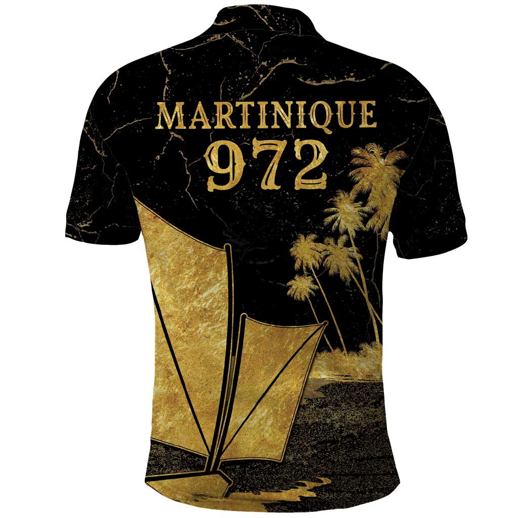 Mada Martinique Polo Shirt Martinique Yole Gold LT05