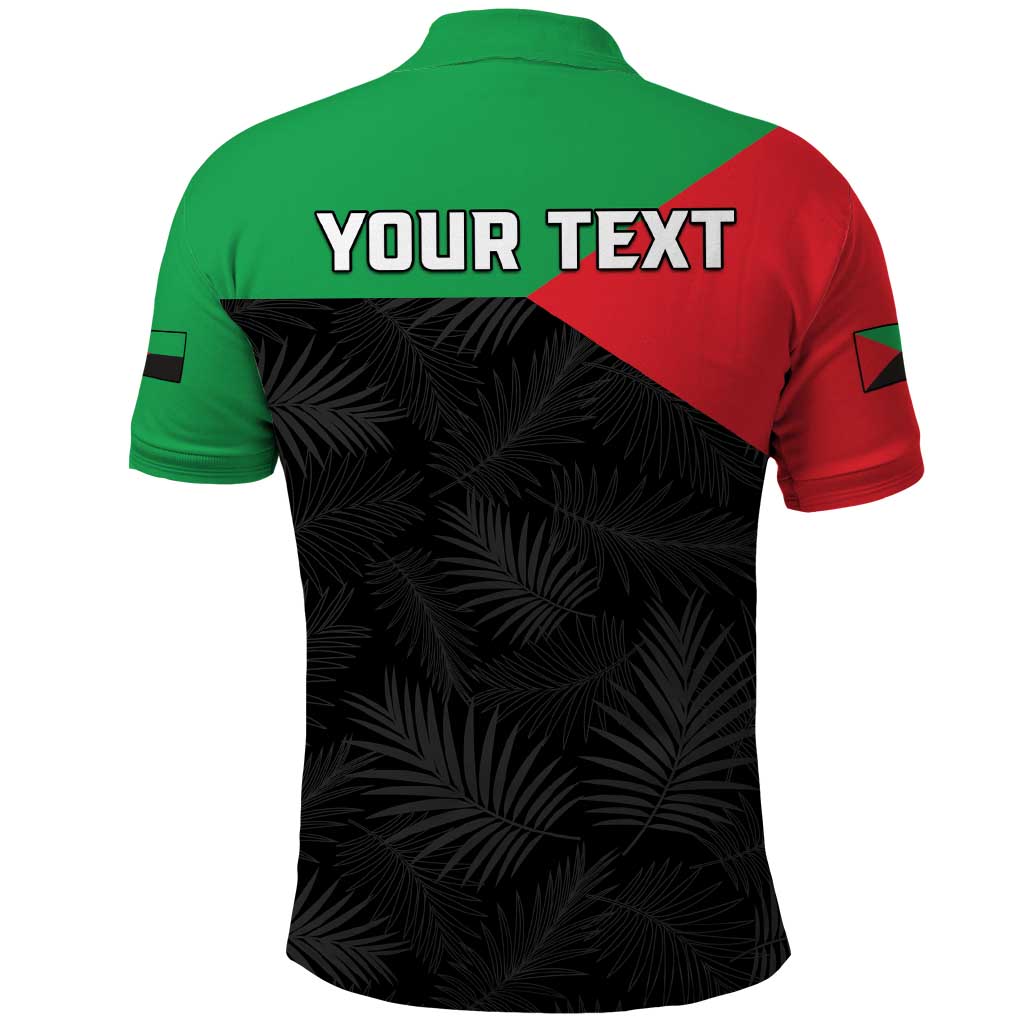 Personalized Martinique Polo Shirt Simple Style With Palm Leaf Pattern LT05
