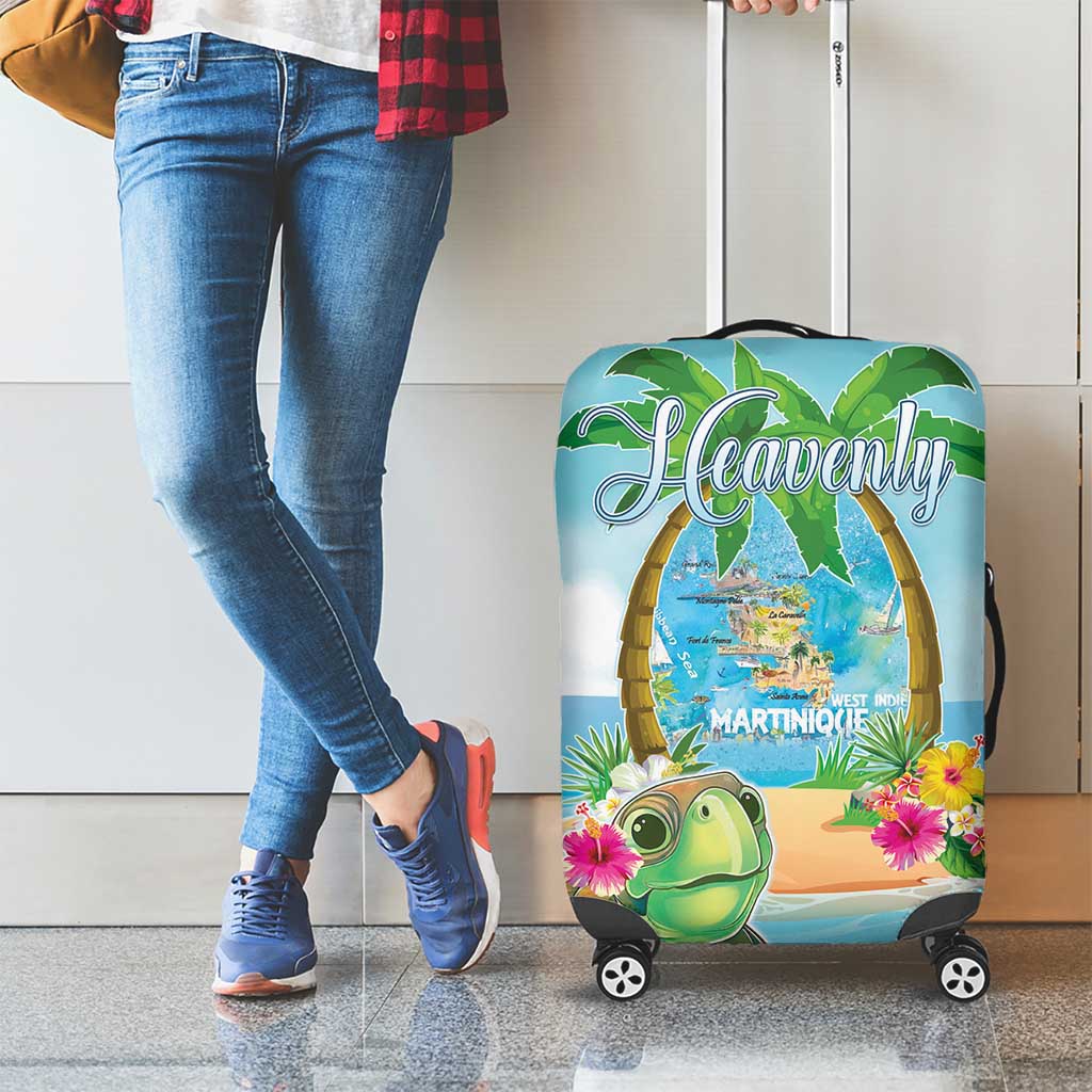 Bonjou Martinique Luggage Cover Welcome To Heaven LT05