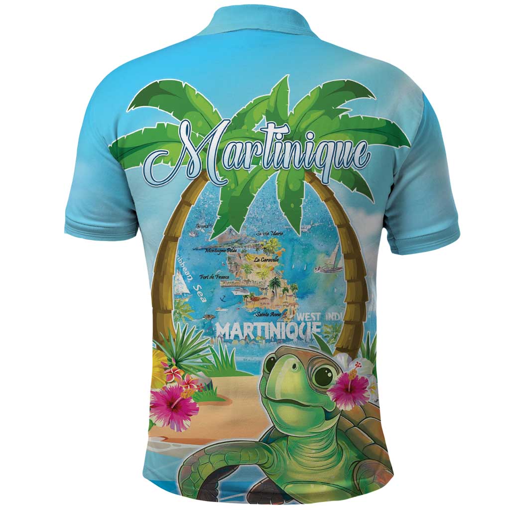 Bonjou Martinique Polo Shirt Welcome To Heaven LT05