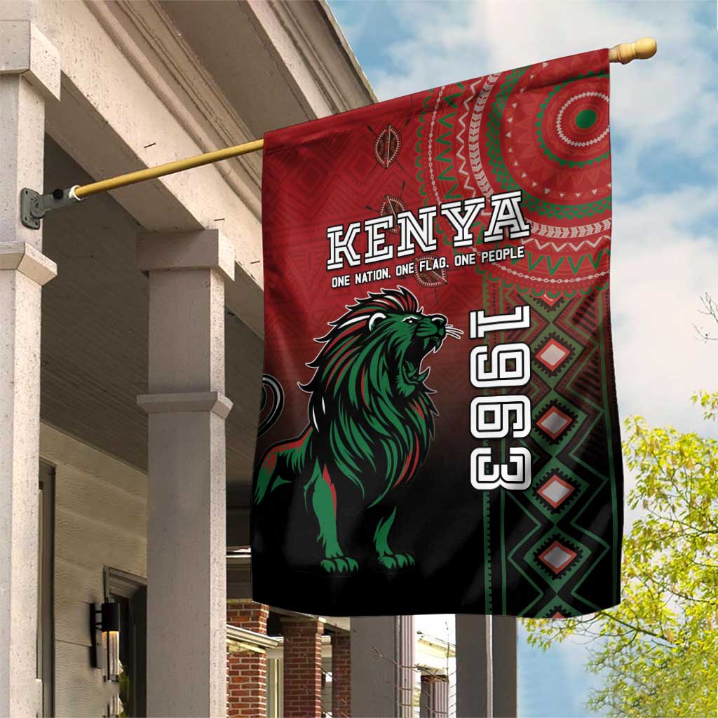 Kenya Jamhuri Day Garden Flag One Nation One Flag One People LT05