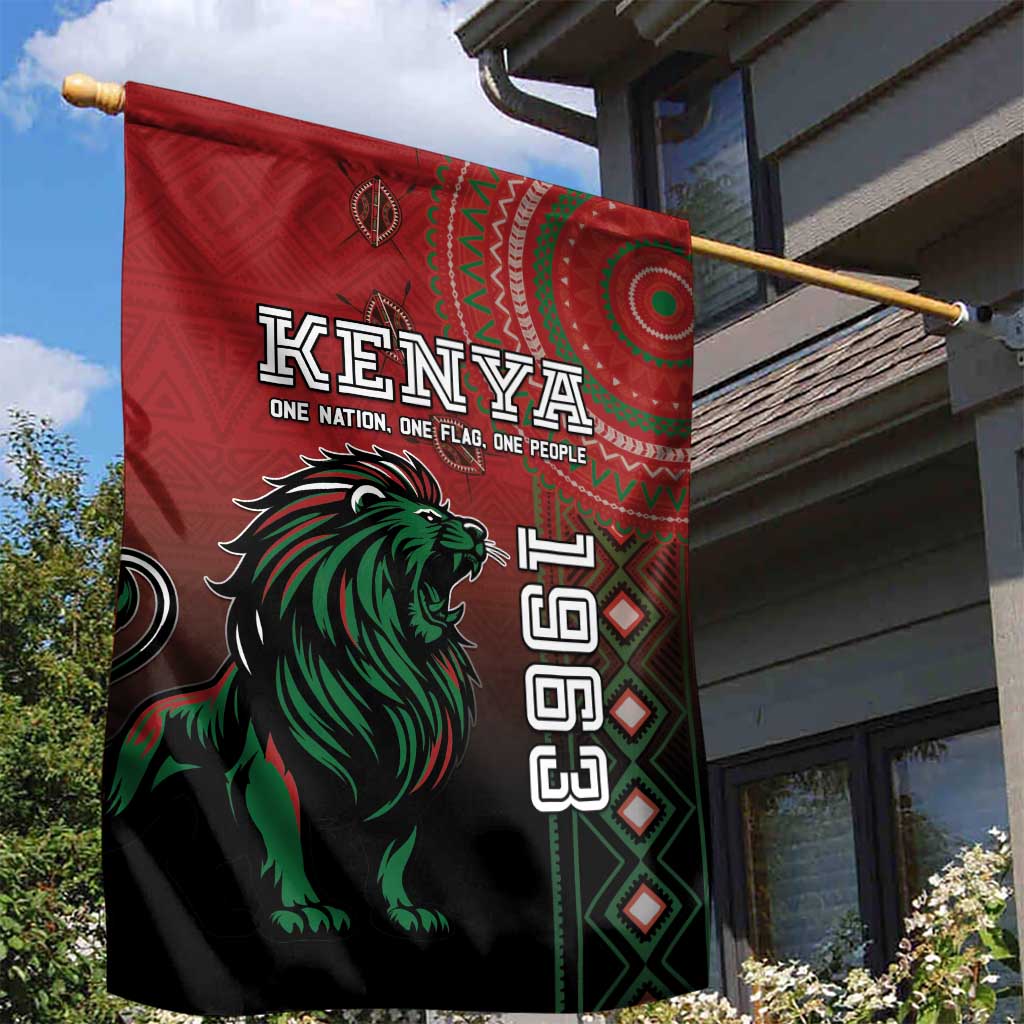 Kenya Jamhuri Day Garden Flag One Nation One Flag One People LT05