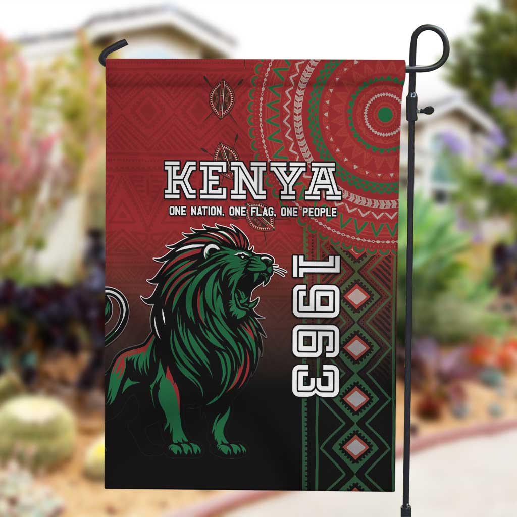 Kenya Jamhuri Day Garden Flag One Nation One Flag One People LT05