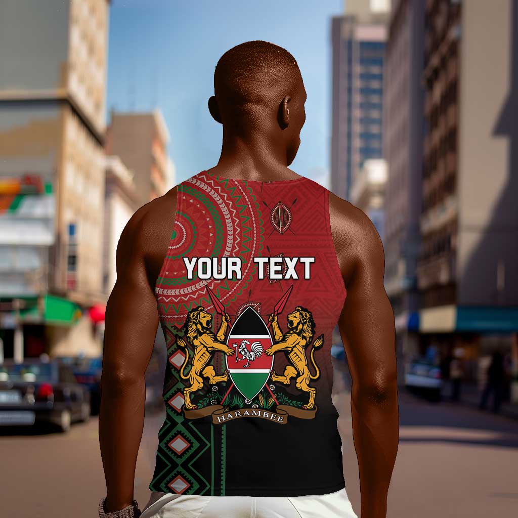 Personalised Kenya Jamhuri Day Men Tank Top One Nation One Flag One People LT05