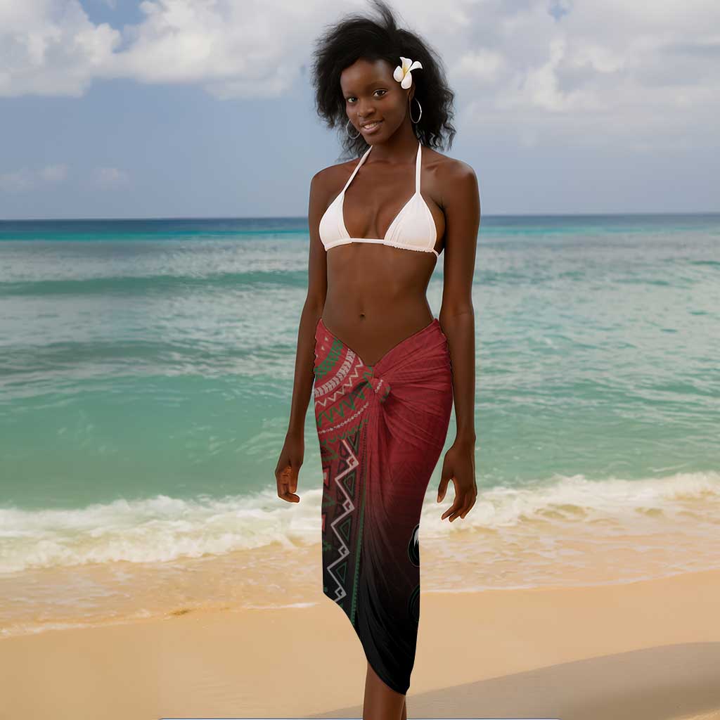 Kenya Jamhuri Day Sarong One Nation One Flag One People LT05