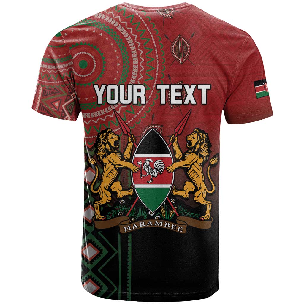 Personalised Kenya Jamhuri Day T shirt One Nation One Flag One People LT05
