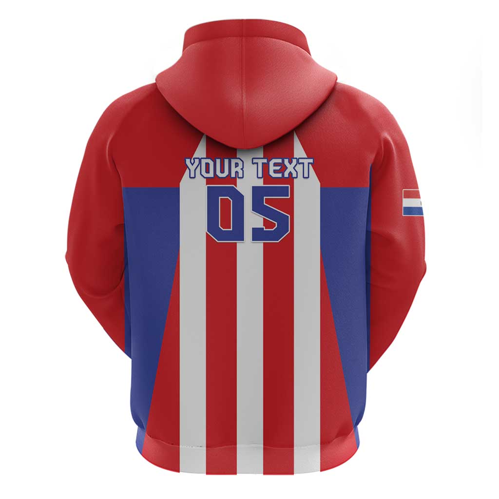 Custom Paraguay Star Football Hoodie Go Albirroja LT05