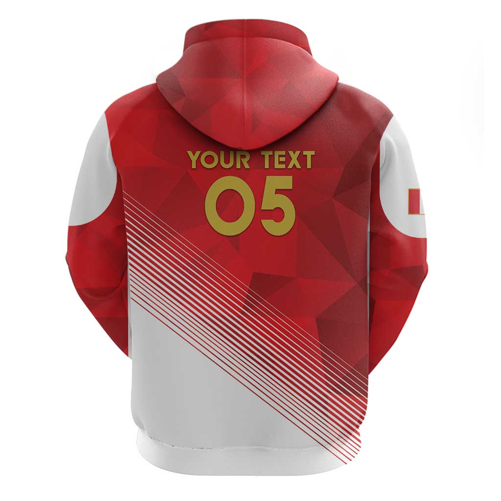 Custom Peru Football Hoodie Sporty Style LT05