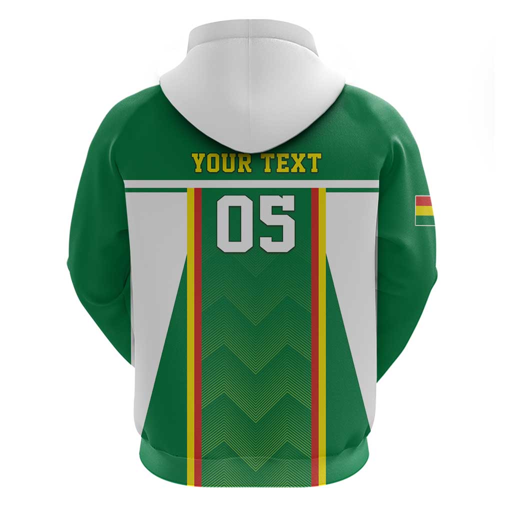 Custom Bolivia Football Hoodie Go Champions La Verde Green Version LT05
