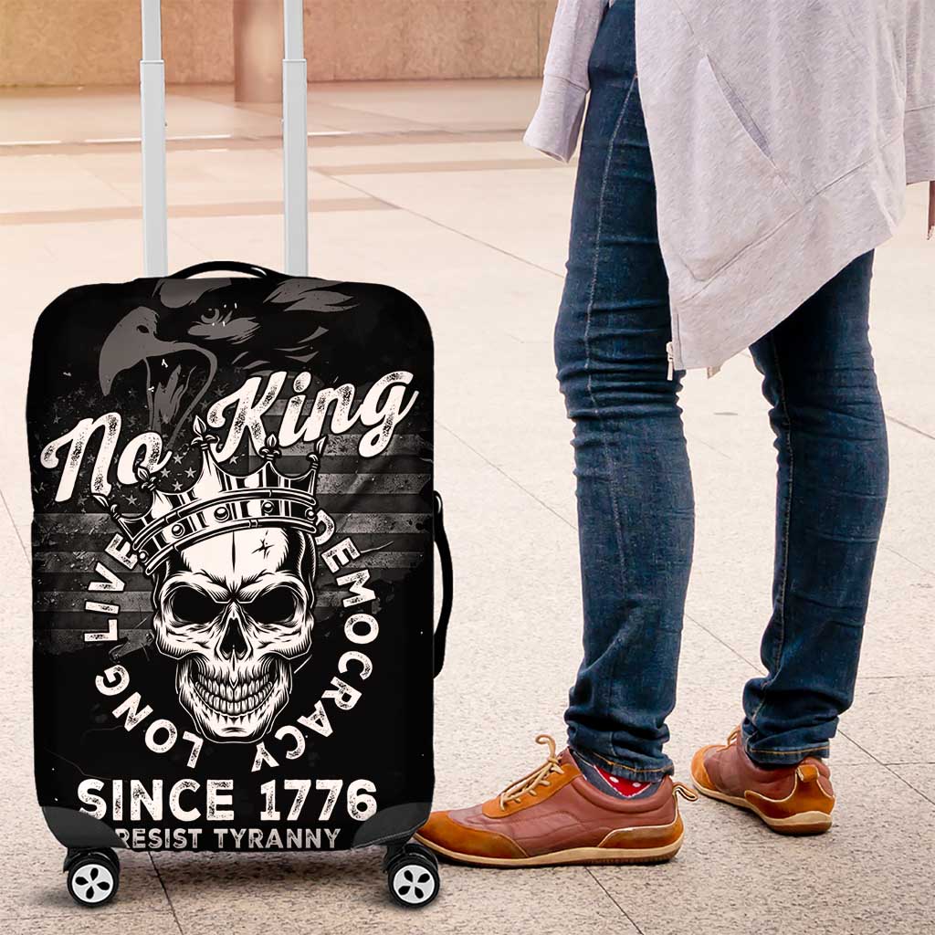 No Kings In America Luggage Cover Resist Tyranny LT05