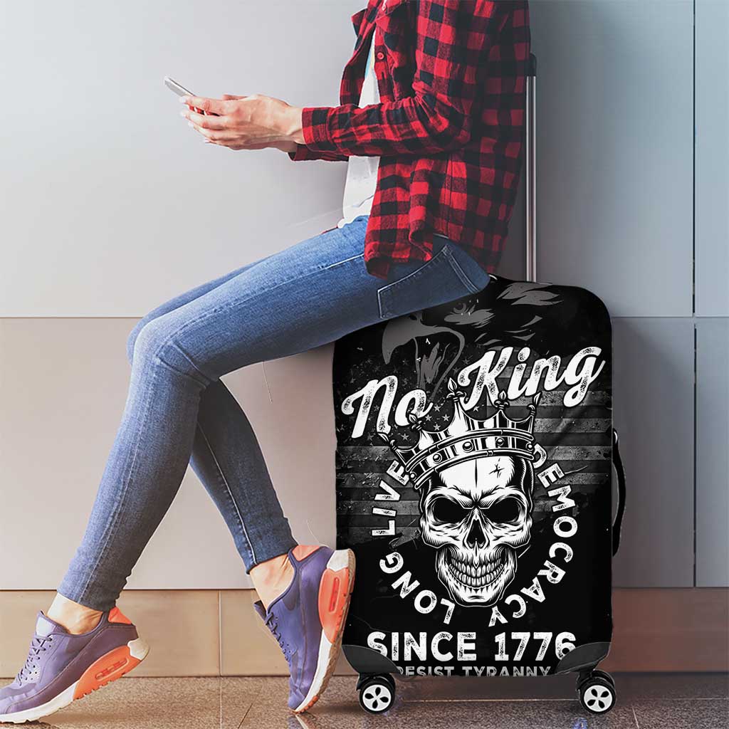 No Kings In America Luggage Cover Resist Tyranny LT05