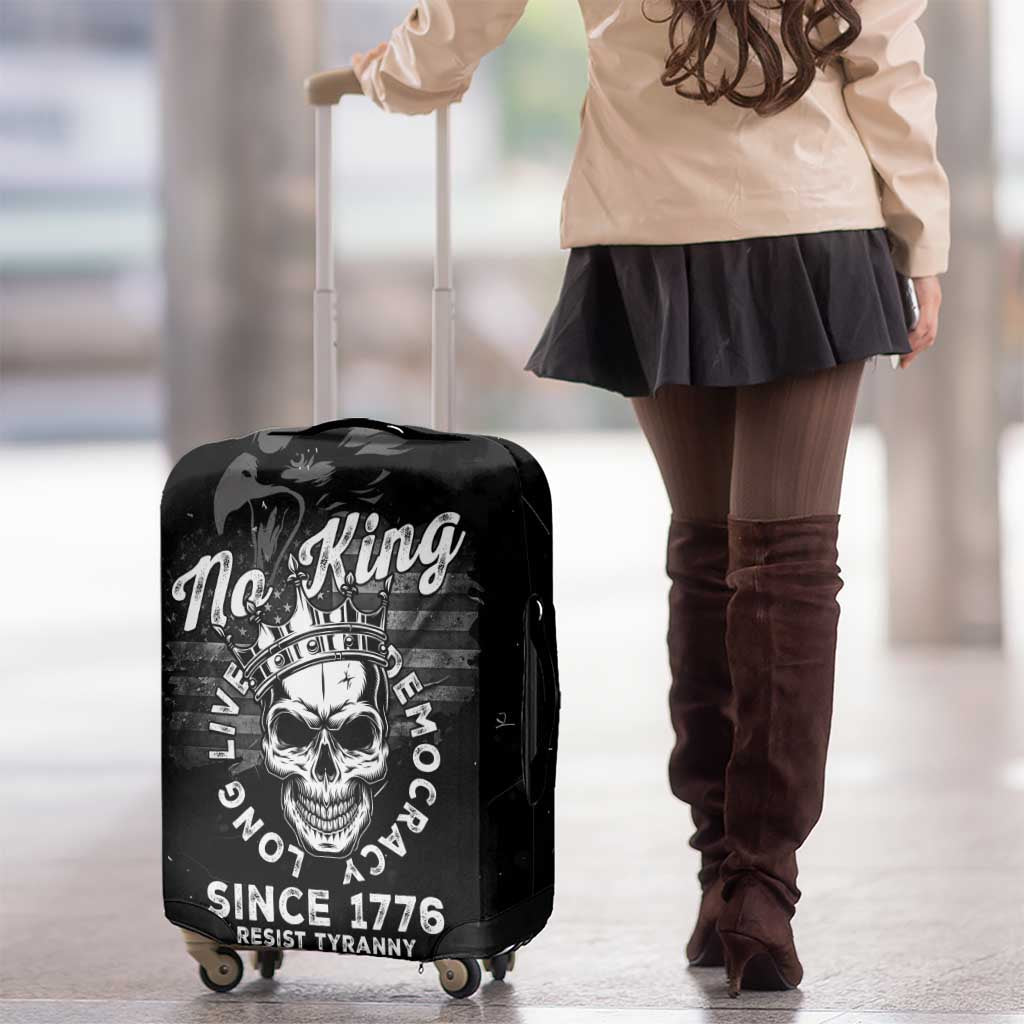 No Kings In America Luggage Cover Resist Tyranny LT05