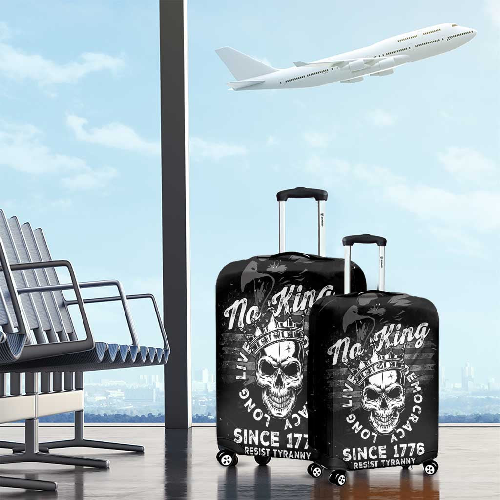No Kings In America Luggage Cover Resist Tyranny LT05