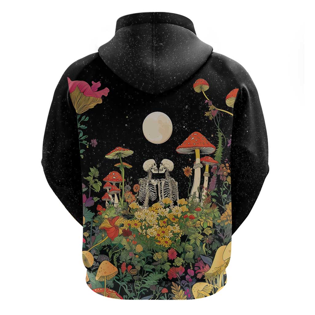 Skeleton Lovers Hoodie Hippie Gothic Aesthetic LT05