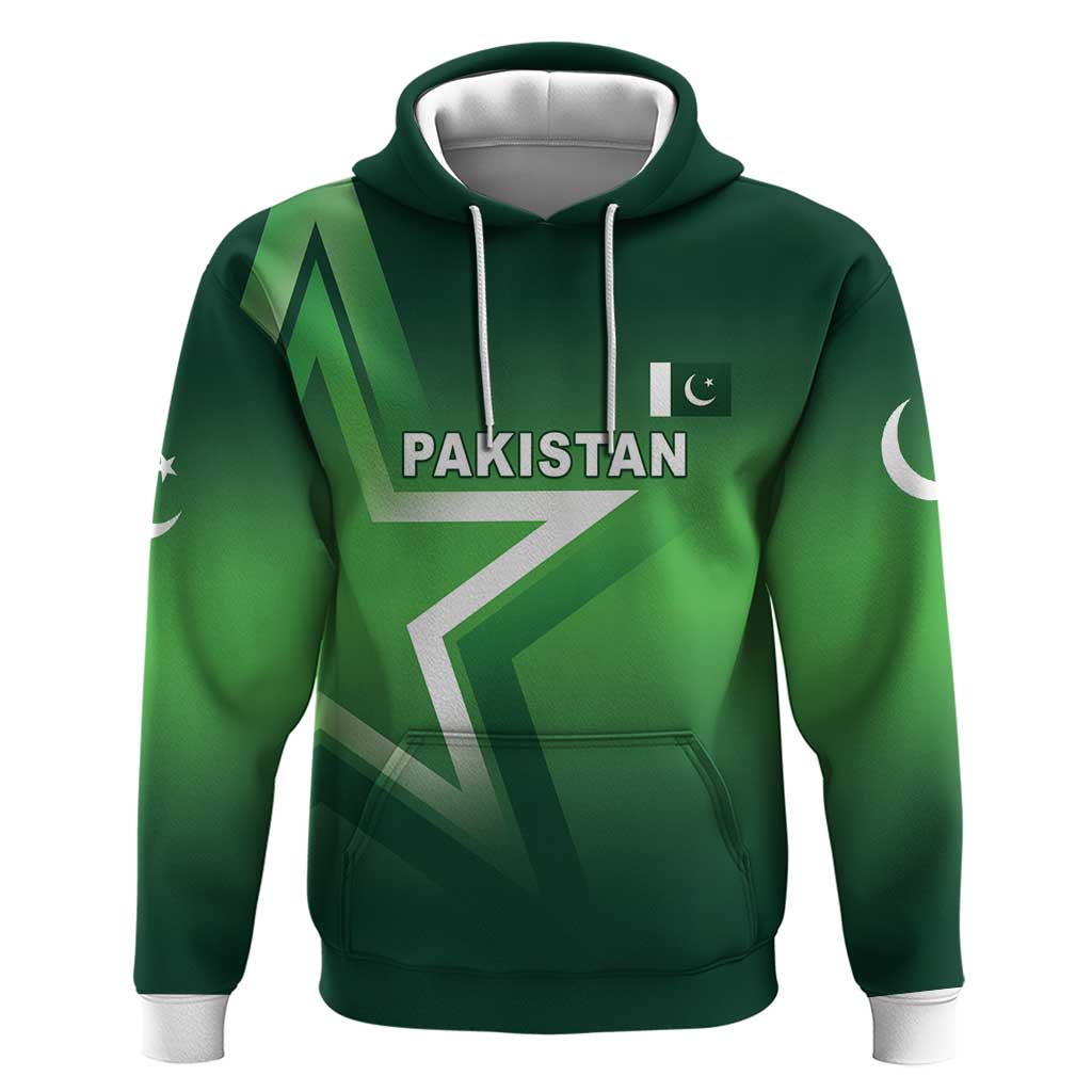 Custom Pakistan Cricket Hoodie Go Champions Shaheens LT05