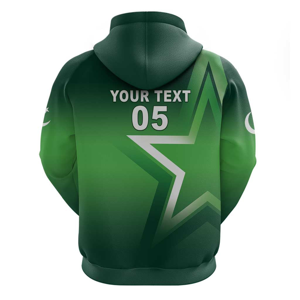 Custom Pakistan Cricket Hoodie Go Champions Shaheens LT05
