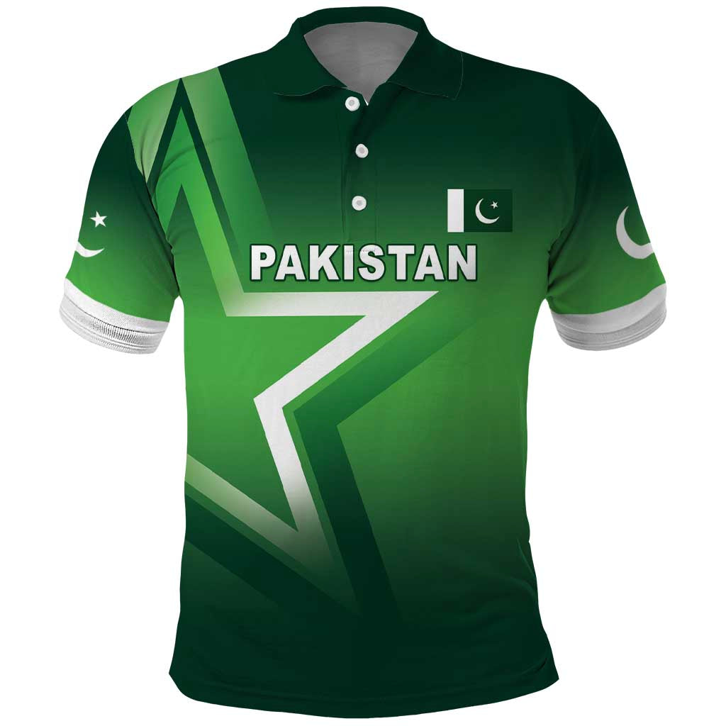 Custom Pakistan Cricket Polo Shirt Go Champions Shaheens LT05