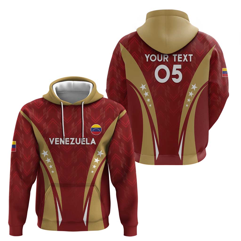 Custom Venezuela Football Hoodie Go Champions LT05