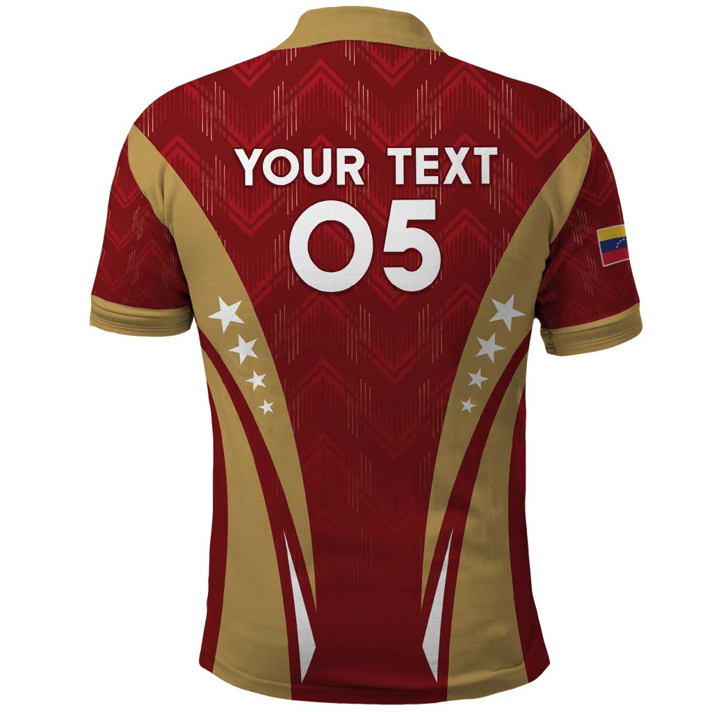 Custom Venezuela Football Polo Shirt Go Champions LT05