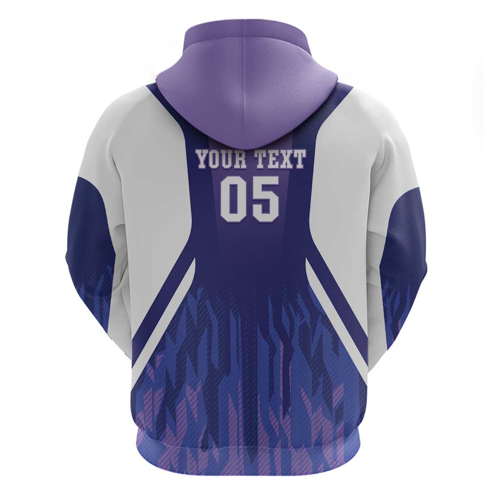 Custom Argentina 2025 Football Hoodie Purple Version LT05