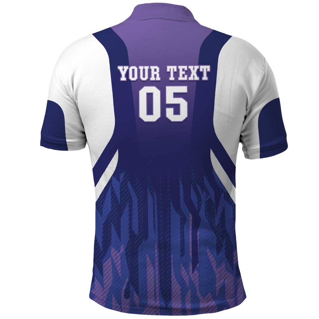 Custom Argentina 2025 Football Polo Shirt Purple Version LT05