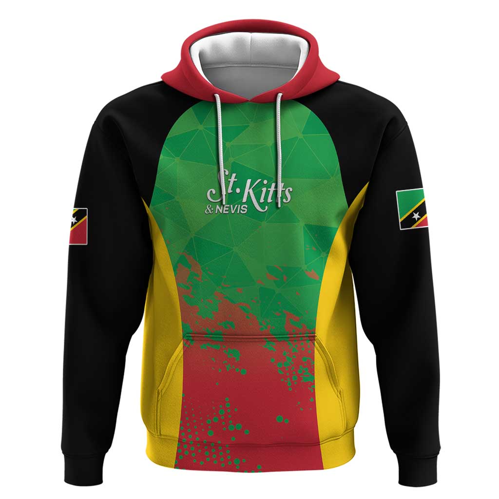 Custom Saint Kitts and Nevis Cricket Hoodie Simple Style LT05