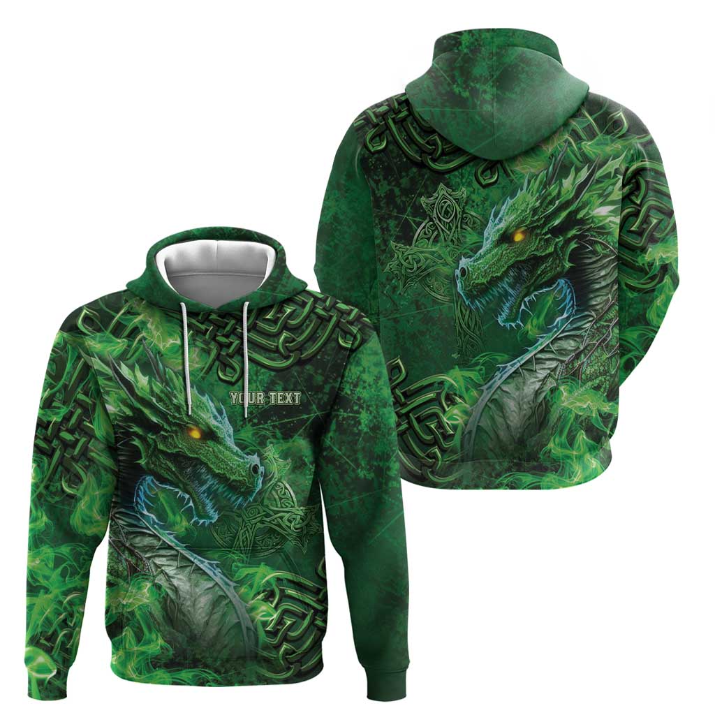 Personalized Ireland Celtic Hoodie Irish Roots Dragon Soul LT05