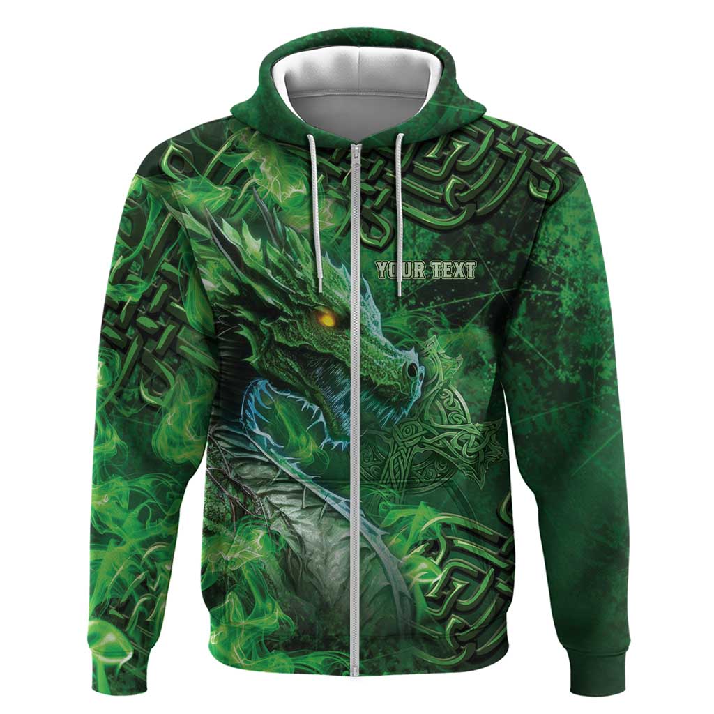 Personalized Ireland Celtic Hoodie Irish Roots Dragon Soul LT05