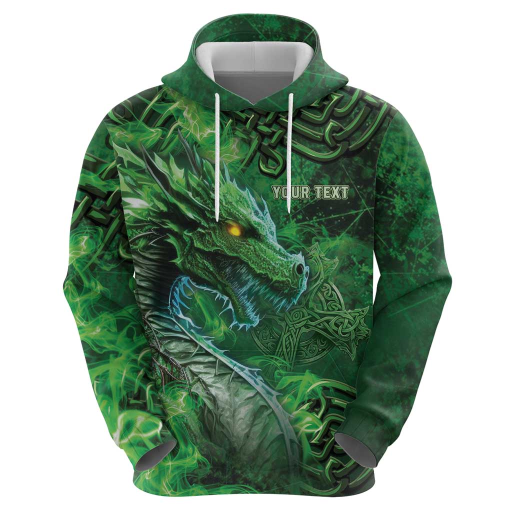 Personalized Ireland Celtic Hoodie Irish Roots Dragon Soul LT05