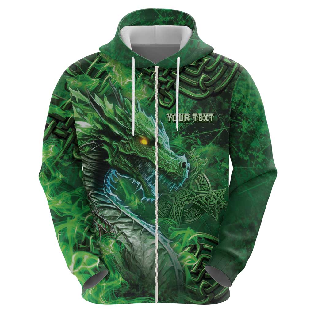 Personalized Ireland Celtic Hoodie Irish Roots Dragon Soul LT05