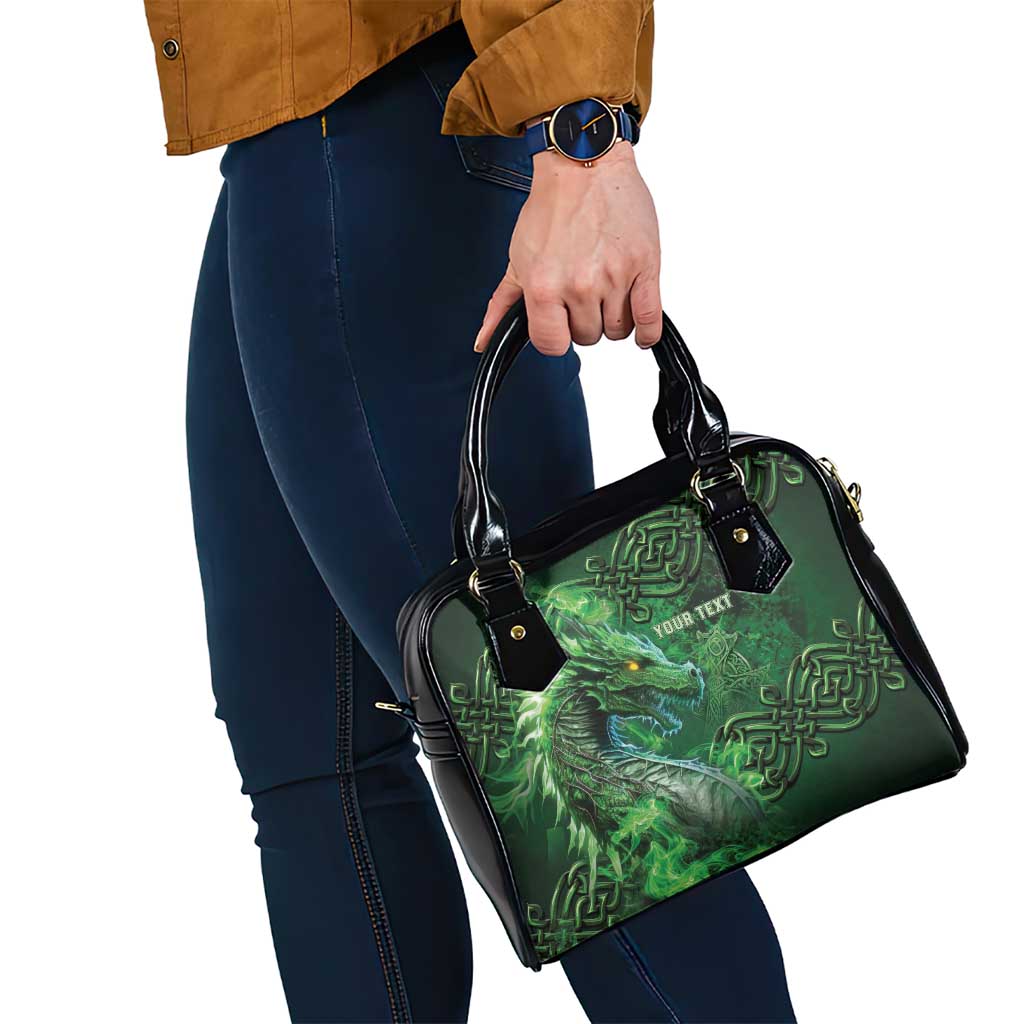 Personalized Ireland Celtic Shoulder Handbag Irish Roots Dragon Soul LT05