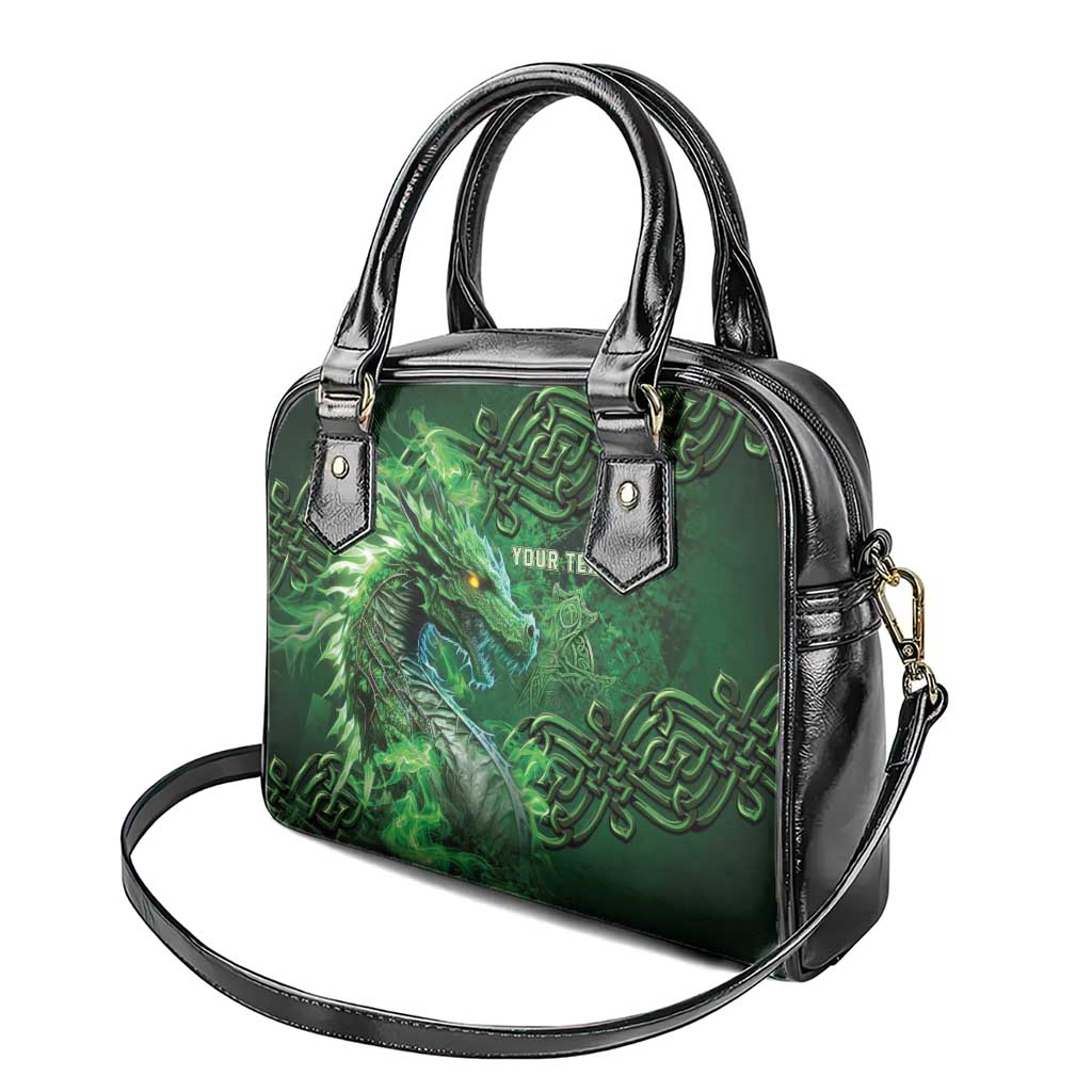 Personalized Ireland Celtic Shoulder Handbag Irish Roots Dragon Soul LT05