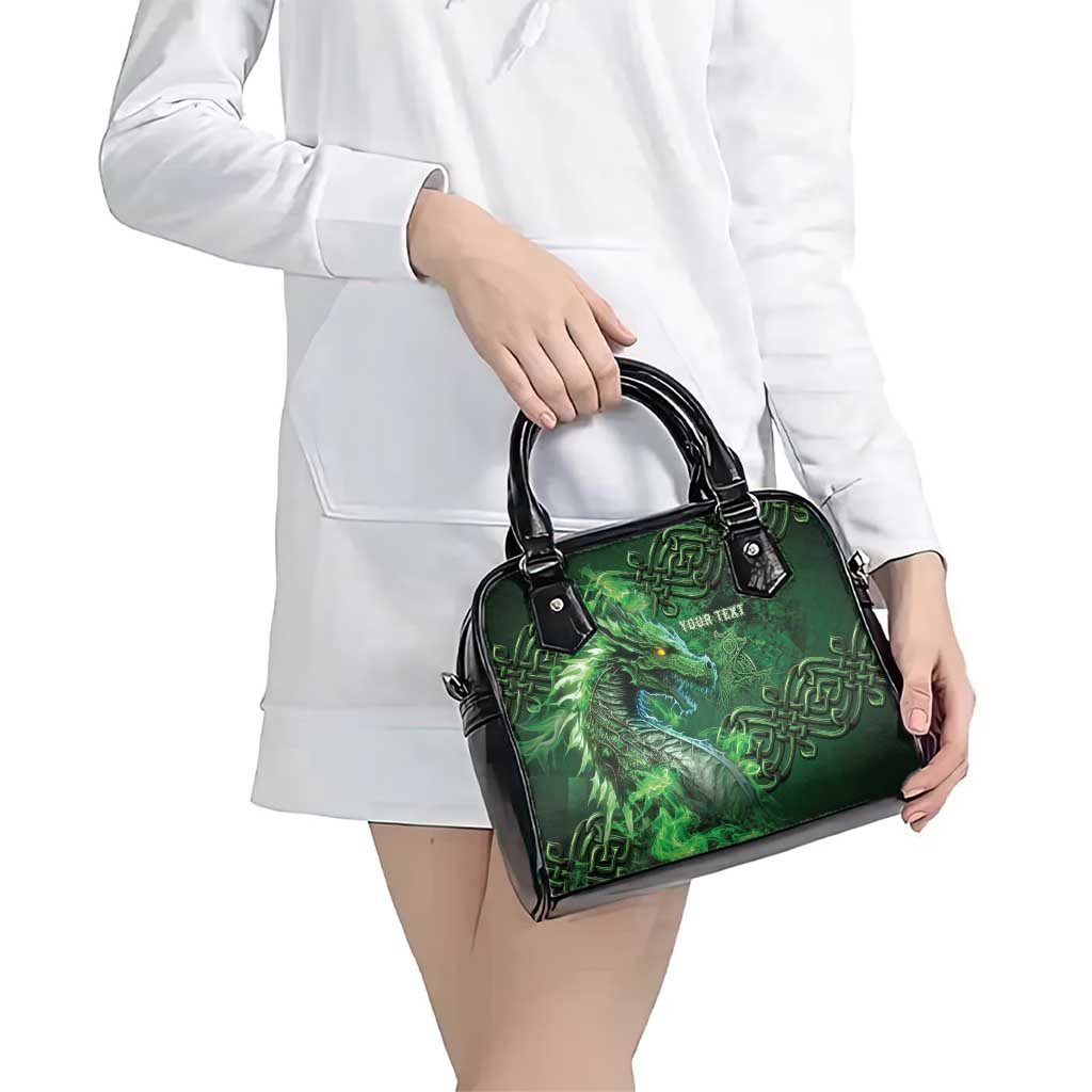 Personalized Ireland Celtic Shoulder Handbag Irish Roots Dragon Soul LT05